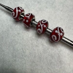 5/$20 single Glass Charm Bead